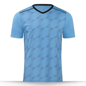 Maillot de football OEM imprimé par sublimation, séchage rapide, respirant, coupe classique pour adulte, manches courtes - Product Image 4