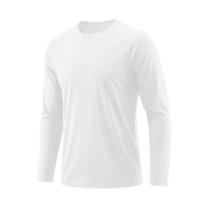 Camisetas de Manga Larga para Hombre, Camiseta Informal de Verano de Manga Larga - Product Image 1