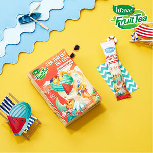 Menta Sandía Chia Semilla Fruta Té Vitamina C Boost, Stevia Endulzada, Vietnam Hecho - Product Image 3