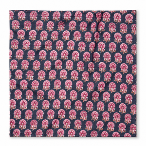 Conjunto de tela de algodón estampada a mano con diseño floral oscuro y rayas Buta, material para vestidos, Kurta, trajes, Dupatta, manualidades y costura. - Product Image 4