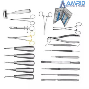 Kit de Instrumentos Quirúrgicos Dentales, Serie Premium para Curso de Cirugía Oral, Acero Inoxidable de Calidad Premium, Básico, de Amrid Surgical - Product Image 4