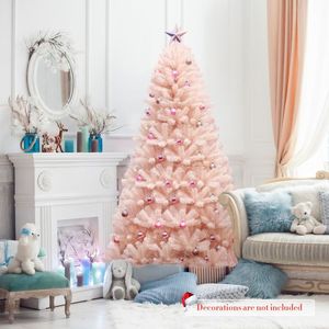 Albero di Natale Artificiale in Abete con Cerniere, 6/7 Piedi - Product Image 1