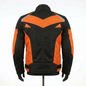 Windproof Winter Leather Motorbike Low MOQ Best Quality <b>Racing</b> <b>Jackets</b> with Plus Size Option Customizable - Product Image 3