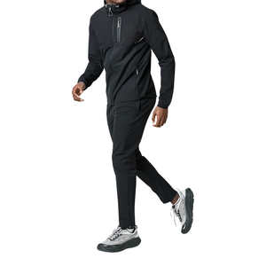Traje Deportivo Informal de Nylon y Spandex con Capucha para Hombre, para Gimnasio, Fitness, Entrenamiento, Running, Invierno, Transpirable, de Secado Rápido, MTD - Product Image 2