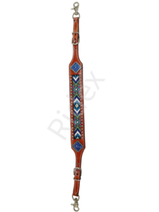 Juego de Cabezada, Pechopetral y Collar de Cuero Occidental Premium ADEEFA, Todas las Tallas, Artículos de Equitación de Alta Calidad, Precios al por Mayor - Product Image 2