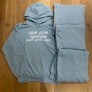 Sudadera con capucha de algodón 100% de alta calidad, oversize, con estampado 3D y cuello de ganchillo, versión 101. En stock para mayoristas. - Product Image 1
