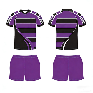 Servicio de Diseño Personalizado, Uniforme de Rugby para Hombre de Talla Grande, Sublimación, Servicio OEM al por Mayor, Secado Rápido, Transpirable, Rugby, Fútbol - Product Image 5