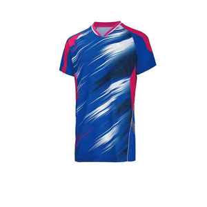 Mens Badminton Uniforms Adult Size Factory Wholesale New Design Customized Color 100% Polyester Professional Digital Print - Product Image 5