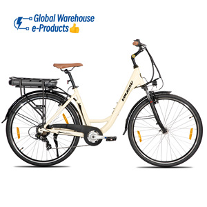 Bicicleta Eléctrica Urbana <span class=keywords><strong>JOYKIE</strong></span> a Buen Precio, 7 Velocidades, Motor de 250w 36V, con Doble Freno V, Bicicleta Eléctrica en la UE - Product Image 1