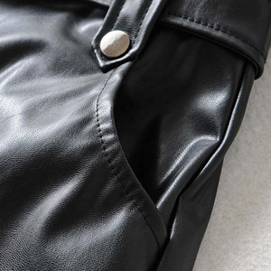 Nouvelle jupe en cuir 2026 pour femme et fille, style écolier, coupe trapèze, taille haute, plissée, avec ceinture large, pour le pickleball et le patinage - Product Image 4
