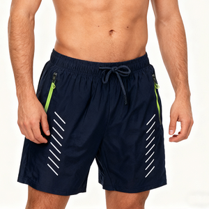 Pantalones Cortos Cargo para Hombre Hechos en Pakistán, 100% Lona, Color Sólido, Casuales, Resistentes al Viento, con Cierre de Cordón, Cintura Alta, Diseño Digital, Gran Venta - Product Image 1