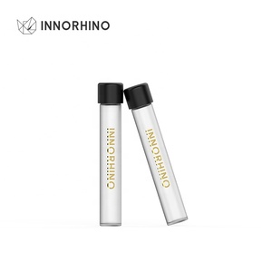 Clear Pre Rolls Child Resistant Rolling Tobacco Container <b>Glass</b> Tube <b>Vial</b> - Product Image 5