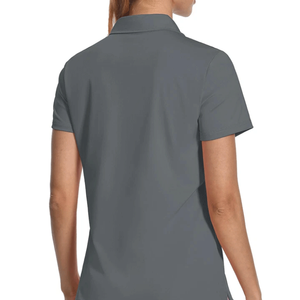 เสื้อเชิ้ตผู้หญิงลำลอง ออกแบบเองได้ ผ้าถัก แห้งเร็ว ระบายอากาศดี ราคาดีที่สุด เสื้อผ้าสตรีทแวร์ฤดูร้อน สำหรับเล่นกอล์ฟ - Product Image 2