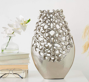 Flower Metal <b>Vase</b> Living Room Table Top Decoration Modern Metal Flower <b>Vase</b> Premium Packaging - Product Image 3