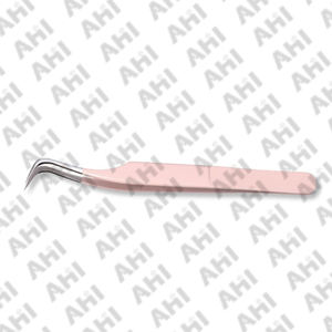 Pince à cils professionnelle légère pour extensions de cils, techniques de volume et d'isolation, en acier inoxydable - Product Image 6