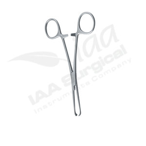 Pince à tissus IAA Surgical Allis pour bébé, 15 cm, 4x5T, instrument chirurgical manuel pour la chirurgie générale, certifié ISO13485 - Product Image 4