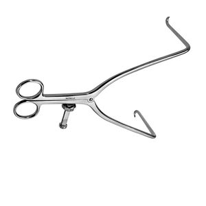 Rétracteur chirurgical auto-rétentionnel Gelpi en acier, à poignée ciseaux réglable, outil manuel pour chirurgie orthopédique et générale, par Grip Surgical - Product Image 4