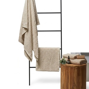 Toalla de Baño de Algodón Egipcio Peinado de Última Generación, 600 GSM, Lujo de Hotel y Spa, Altamente Absorbente, Texturizada, Sólida, de Rizo, Suministro a Granel para Baños - Product Image 6