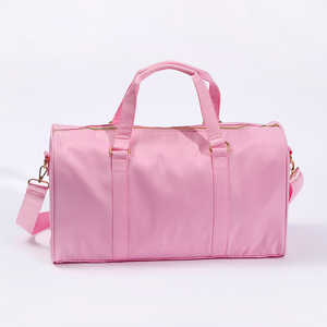 Lavender Polyester <b>Duffel</b> <b>Bag</b> with Zipper Closure Large Capacity Sport Fitness Gym <b>Bag</b> - Product Image 2