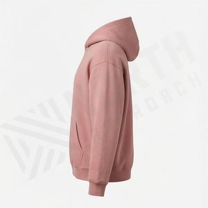 Sweat à capuche pour homme en mélange de coton, coupe basique personnalisable, avec poche, style streetwear, vêtement de sport, usage décontracté, personnalisable - Product Image 3