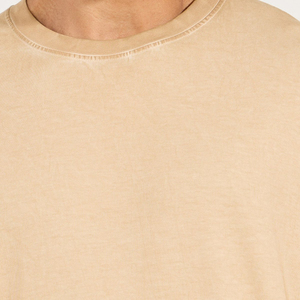 Ensemble de t-shirt et short en jersey mesh pour homme avec logo personnalisé, 100% coton, t-shirt ample, ensemble de vêtements décontractés pour homme en deux pièces pour l'été - Product Image 6