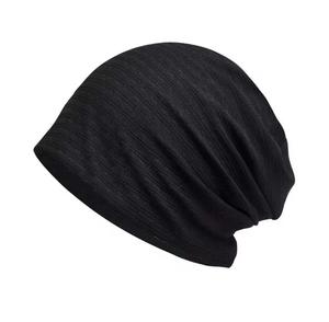 Chapeau d'hiver décontracté unisexe en jacquard 100 % acrylique à rayures, tricoté à la main, avec cache-oreilles, ajustable pour enfants - Product Image 2