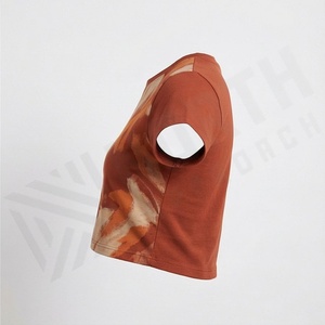 Top Deportivo Corto Tie Dye para Mujer, Ropa Deportiva Moderna y Elegante, Ropa de Gimnasio a la Moda - Product Image 3