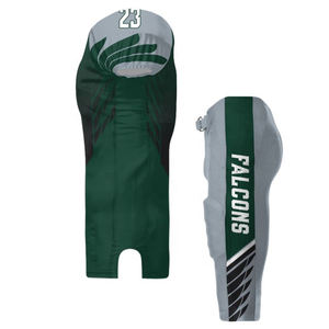 Conjuntos de Pantalones y Camisetas de Fútbol Americano Sublimadas Personalizadas para Adultos, Mangas Cortas, Diseño Protector, Envío Rápido, Pedidos Pequeños - Product Image 3