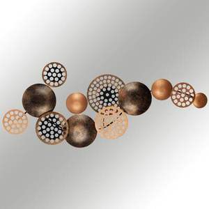 Elegante escultura decorativa de metal para pared, para dormitorio, sala de estar, panel de pared de hierro hecho a mano para interiores. - Product Image 6