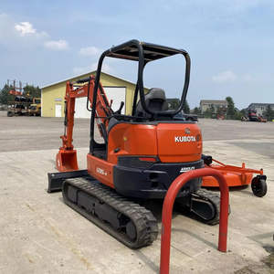 Mini-excavatrice sur chenilles Kubota U35 4 de 2016 avec performances fiables, composants essentiels incluant le moteur, le roulement, la pompe, la boîte de vitesses - Product Image 2