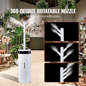Umidificatore Commerciale per Grandi Ambienti, per Casa e Fattoria, Serbatoio da 16L, Luce Notturna, Timer 12h, Copertura per Tutta la Casa fino a 120 m², Nuovo - Product Image 6