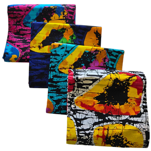 Tissu en coton imprimé wax africain de qualité supérieure pour vêtements par Hitjem Export, très demandé en Europe et en Afrique. - Product Image 1