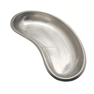 Bandeja Quirúrgica Manual de 8 Pulgadas para Riñón, de Acero Inoxidable, con Bordes Redondeados, Autoclavable, Grado Médico, Proveedor Mayorista OEM ODM - Product Image 1