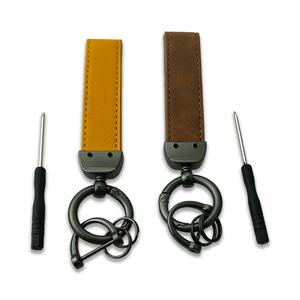 High Quality Promotional Gifts Colorful Pu Zinc Alloy <b>Key</b> <b>Ring</b> <b>Key</b> Chain <b>Custom</b> Logo Leather Die Casting Enamel Portable - Product Image 4