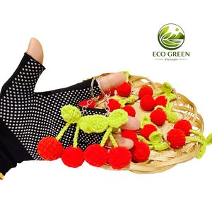 Soft Crochet Vegetables and Fruits <b>Toy</b> <b>Set</b> Handmade Yarn Food for Kids Crochet Oranges Pretend Play <b>Kitchen</b> <b>Toys</b> - Product Image 5