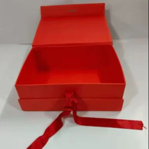 Cesta de Regalo Premium para Bodas, Caja de Almacenamiento Kappa, Caja de Embalaje Rígida Decorativa Estilo Boutique al Mejor Precio - Product Image 1