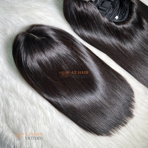 วิกผมบ๊อบผมตรงทรงกระดูกกระจกทำจากผมมนุษย์วิกผมลูกไม้ด้านหน้า - Product Image 1