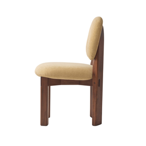 Modern Curved Upholstered <b>Dining</b> <b>Chair</b> Solid Wood Contemporary <b>Dining</b> Furniture Luxury Restaurant <b>Chair</b> - Product Image 2