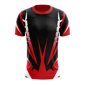 T-shirt homme 100% polyester, impression par sublimation intégrale, pour impression par transfert par sublimation, respirant. - Product Image 3