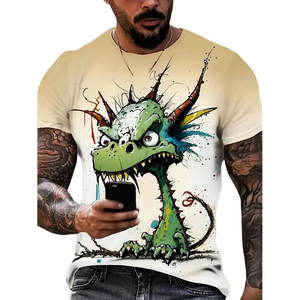 Men's T-Shirts Custom Sublimation T shirt 100_ <b>Polyester</b> Printing Men Printed Graphic New arrival Men - Product Image 3