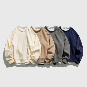 เสื้อสเวตเชิ้ตผู้ชายสำหรับออกกำลังกาย ผ้าฝ้าย 100% พิมพ์ลายดิจิทัล แห้งเร็ว ทรงลำลอง ใส่ได้ในฤดูหนาว - Product Image 2