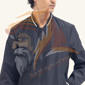 <b>Men's</b> New Fashion <b>Lightweight</b> Warm Windbreaker <b>Jacket</b> Solid Pattern Breathable Plus Size <b>Men</b> Windbreaker <b>Jacket</b> - Product Image 3