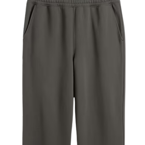 <b>Men</b>’s Fleece Sweatpants Relaxed Fit Straight Leg Casual <b>Trousers</b> Elastic Waist Side Pockets Soft Heavyweight <b>Lounge</b> Pants - Product Image 5