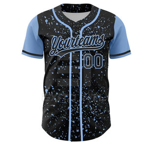 Camiseta Deportiva de Béisbol Profesional 2026, Nueva Moda, Bordado 3D, Logotipo Personalizado, Secado Rápido, Poliéster, para Hombre - Product Image 2