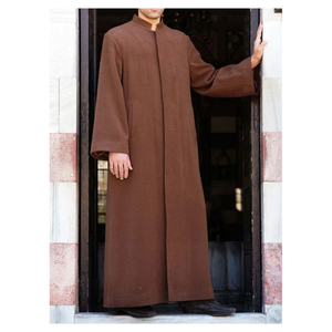 Túnica Larga Árabe Musulmana Elegante para Hombre, para Ocasiones Formales y Religiosas - Product Image 4
