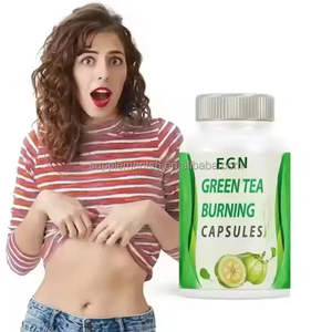 Cápsulas de Té Verde Natural para Pérdida de Peso, Suplemento Termogénico Quemagrasas, Cápsulas Herbales Adelgazantes y Detox - Product Image 2