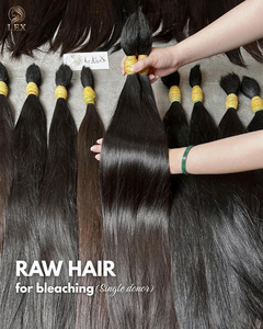 โรงงานขายส่งผมแท้ Lexhair ผมเวียดนามแท้ 100% คุณภาพพรีเมียม 100 กรัม ผมบางแบบเบบี้  ต่อจากผู้บริจาคเพียงคนเดียว ผมแบบเป็นมัด - Product Image 1