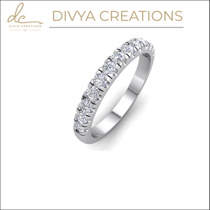Bague en argent 925 avec diamant de laboratoire pour femme, certifiée IGI, fabricant de bijoux fins éthiques, vente en gros, RJC OEM ODM WB300409 - Product Image 1