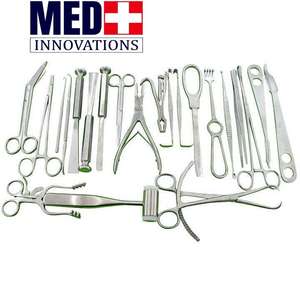 Ensemble d'instruments chirurgicaux orthopédiques majeurs de base en acier inoxydable allemand de 25 pièces par Med Innovation - Product Image 4