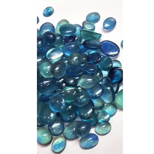 Lote de 122 Piezas de Fluorita Natural Azul de 13mm a 25mm, Cabujones Ovalados de 1900 Quilates, Buena Calidad, para Joyería, US$190, Verde - Product Image 6